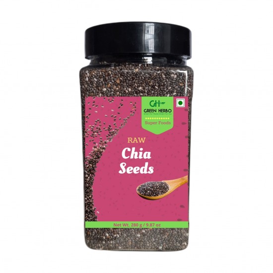 Flax Seeds (250g) and Chia Seeds (280g) II Net Combo weight 530g